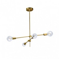 Distribuidor - Lâmpadas Diversas | Lâmpadas Modernas | LAMPARA JERUSALEN 4XE27 BRONCE 64X71X71 CM Ref: 154654112